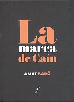 portada Marca de Caín, La. Càntics i salms (Joan Duch)