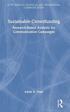 portada Sustainable Crowdfunding (Attw Series in Technical and Professional Communication) (en Inglés)