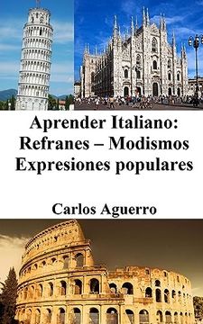 portada Aprender Italiano: Refranes ‒ Modismos ‒ Expresiones populares