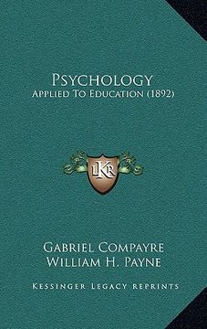 portada psychology: applied to education (1892) (in English)