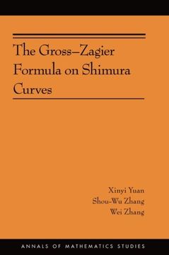 portada The Gross-Zagier Formula on Shimura Curves (Annals of Mathematics Studies) (in English)