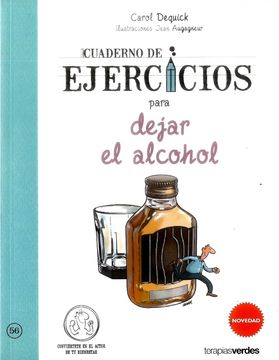 portada Cuaderno de Ejercicios Para Dejar el Alcohol