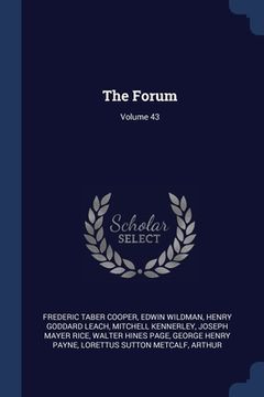 portada The Forum; Volume 43 (en Inglés)