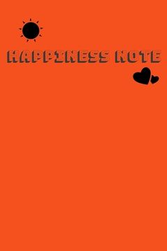 portada Happiness Note: Happy moments (en Inglés)