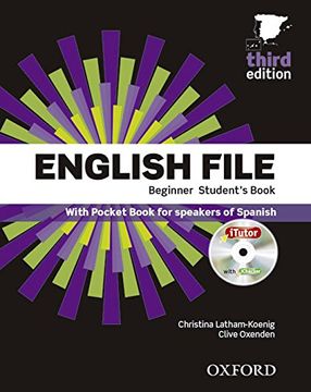 portada English File 3rd edition Beginner Pack Student's Book, iTutor y libro fotocopiable