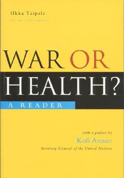 portada War or Health: A Reader (en Inglés)