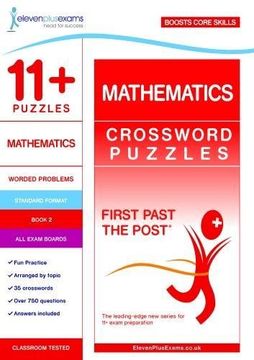 portada 11+ Puzzles Mathematics Crossword Puzzles Book 2 (First Past the Post)