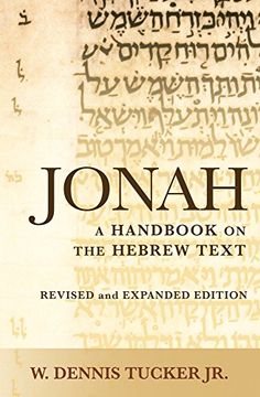 portada Jonah: A Handbook on the Hebrew Text (Baylor Handbook on the Hebrew Bible) (en Inglés)
