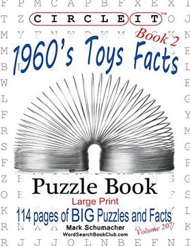 portada Circle it, 1960S Toys Facts, Book 2, Word Search, Puzzle Book (en Inglés)