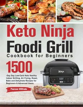 portada Keto Ninja Foodi Grill Cookbook for Beginners (in English)