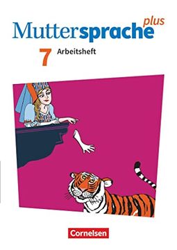 portada Muttersprache Plus - Allgemeine Ausgabe 2020 und Sachsen 2019 - 7. Schuljahr: Arbeitsheft mit Lösungen (en Alemán)