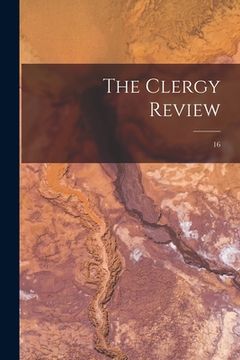 portada The Clergy Review; 16 (in English)
