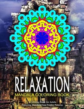 portada RELAXATION MANDALA COLORING BOOK - Vol.4: relaxation coloring books for adults