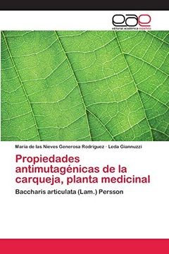 portada Propiedades Antimutagénicas de la Carqueja, Planta Medicinal