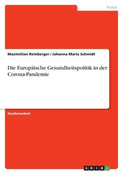 portada Die Europäische Gesundheitspolitik in der Corona-Pandemie (en Alemán)
