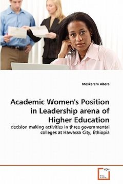 portada academic women's position in leadership arena of higher education
