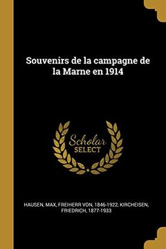 portada Souvenirs de la Campagne de la Marne En 1914 (en Francés)