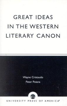 portada great ideas in the western literary canon (en Inglés)