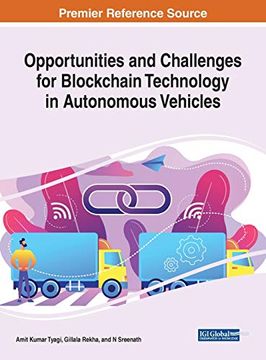 portada Opportunities and Challenges for Blockchain Technology in Autonomous Vehicles (en Inglés)