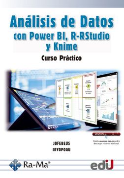 portada Análisis de Datos con Power bi Rrstudio y Knime (in Spanish)
