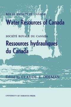 portada Water Resources of Canada (en Inglés)