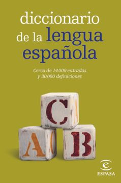 Libro Diccionario de la Lengua Española Mini, Espasa Calpe, ISBN  9788467039078. Comprar en Buscalibre