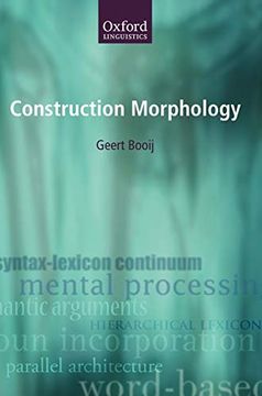 portada Construction Morphology (Oxford Linguistics) (en Inglés)