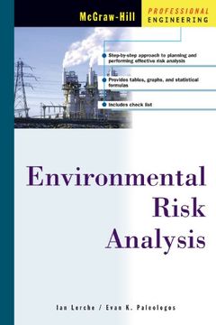 portada Environmental Risk Analysis (Mcgraw-Hill Professional Engineering) (en Inglés)
