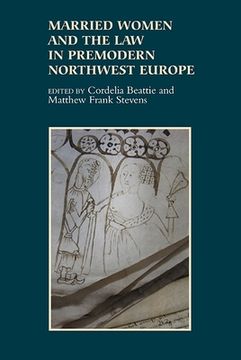 portada married women and the law in premodern northwest europe (en Inglés)