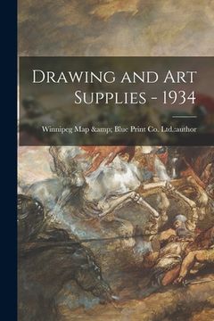 portada Drawing and Art Supplies - 1934 (en Inglés)