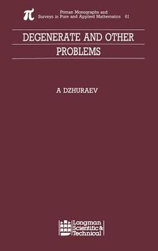 portada degenerate and other problems (en Inglés)