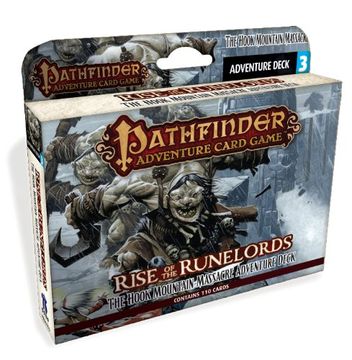 portada Pathfinder Adventure Card Game: Rise of the Runelords Deck 3 - The Hook Mountain Massacre Adventure