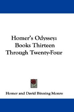 portada homer's odyssey: books thirteen through twenty-four (en Inglés)