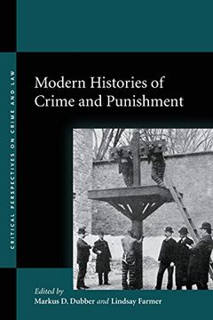 portada Modern Histories of Crime and Punishment (en Inglés)