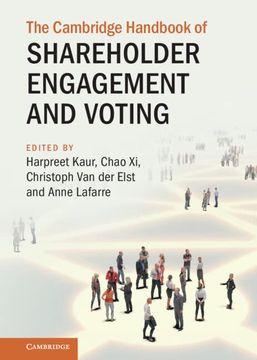 portada The Cambridge Handbook of Shareholder Engagement and Voting (Cambridge law Handbooks) (in English)