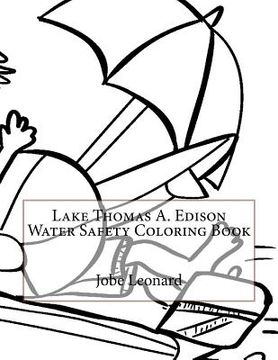 portada Lake Thomas A. Edison Water Safety Coloring Book (en Inglés)