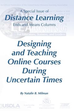 portada Distance Learning VOL 17 Issue 4, 2020: Designing and Teaching Online Courses During Uncertain Times (en Inglés)