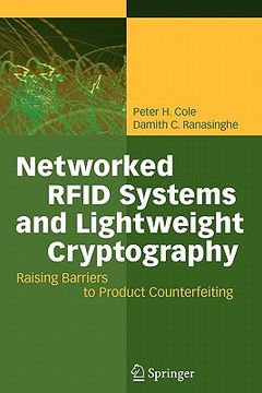 portada networked rfid systems and lightweight cryptography: raising barriers to product counterfeiting (en Inglés)