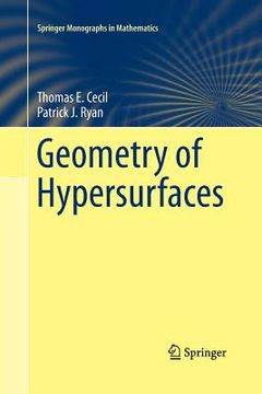 portada Geometry of Hypersurfaces (in English)
