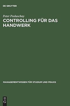 portada Controlling fur das Handwerk: Durchgangige Fallstudie mit Softwareunterstutzung (en Alemán)