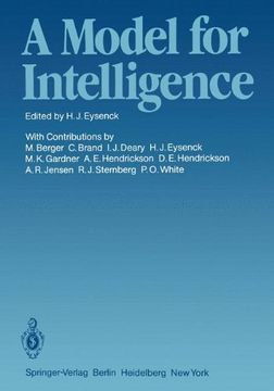 portada a model for intelligence (en Inglés)