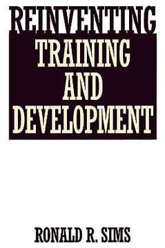 portada reinventing training and development (en Inglés)