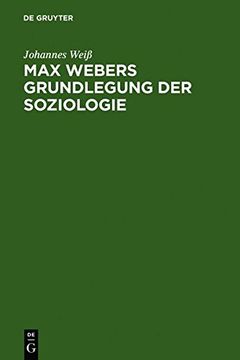 portada Max Webers Grundlegung der Soziologie