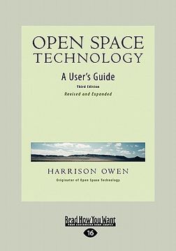 portada open space technology: a user's guide (easyread large edition) (en Inglés)
