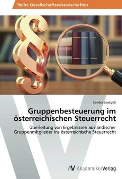 portada Gruppenbesteuerung Im Osterreichischen Steuerrecht