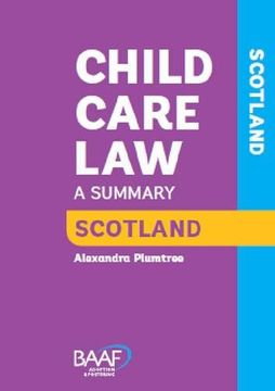 portada Child Care Law: Scotland (en Inglés)