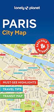 portada Lonely Planet Paris City map 2 (en Inglés)