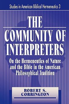 portada the community of interpreters (in English)