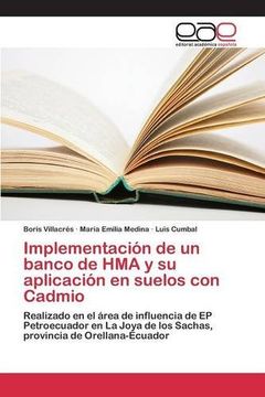 portada Implementación de un banco de HMA y su aplicación en suelos con Cadmio (Spanish Edition)