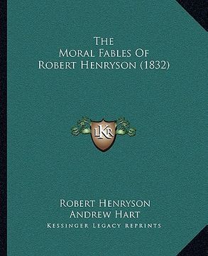 portada the moral fables of robert henryson (1832) (in English)